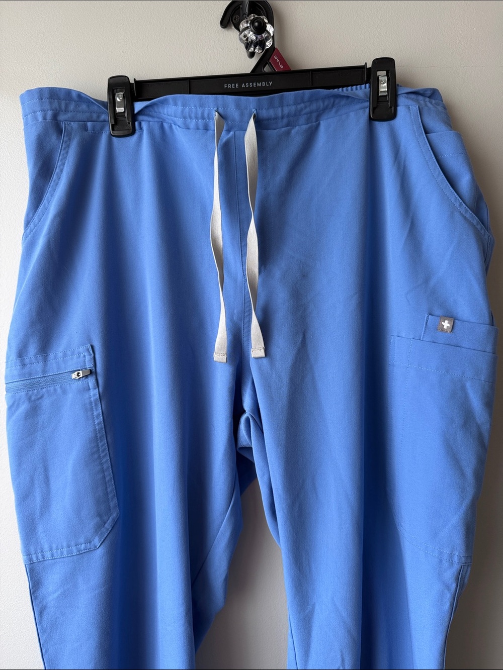 Figs Men’s Blue Drawstring Scrub Pants XL tall